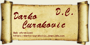 Darko Curaković vizit kartica